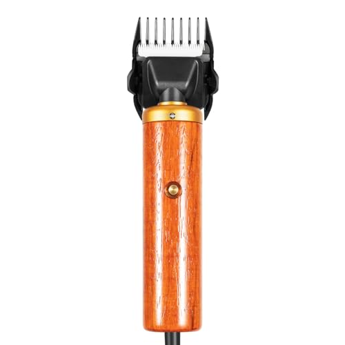 Dog Shears, 55w Electric Sheep Goat Clipper Shears Set Plug-in Electric Pet Animal Shave Grooming for Cat Rabbit Dog Goat
