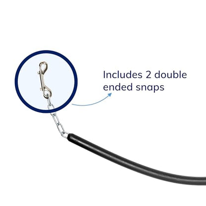 SmartEquine Stall Chain, 45.5" Long, Black