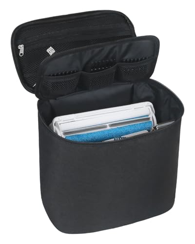 Meiiy Pet Grooming Bag, Dog Cat Grooming Supplies Organizer Bag Pet Hair Removal Trimming Cleaning Tool Kit Storage Bag (Black)