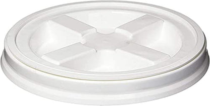 House Naturals 3.5 Gallon Food Grade BPA Free Made in USA containers Bucket Pail with Air-Tight screw on Lid (Pack of 3)