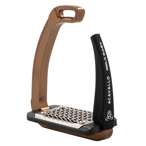 Acavallo Rel-X Easy Stirrups - color: Bronze