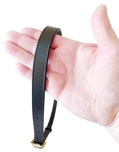 Leather Neck Grab Strap – Horse Riding Balance Aid for Pony, Cob & Full Size