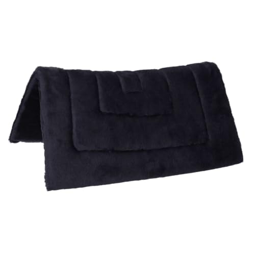 Tough 1 Tough-1 Pony Size Western Double Fleece Pad - color: Black