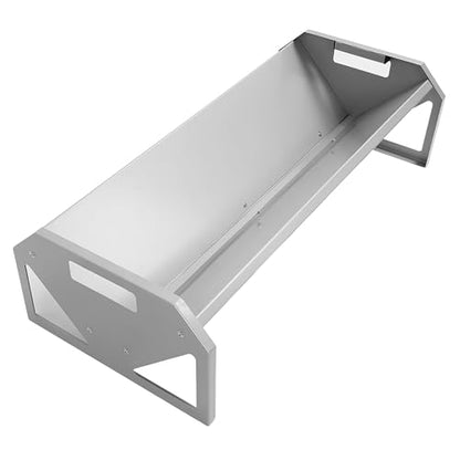 Livestock Feeding Trough 22 Gallon Capacity 45" Hay Feeder Heavy - color: Silvery