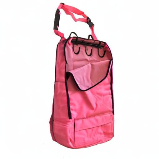 AJ Tack Deluxe Bridle Bag with Hooks, 600D Nylon, 16x30 Green
