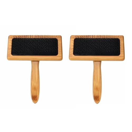 Morezmore M01649x2 2pc Wool Carding Brush Wire Hand Carder Blending Comb