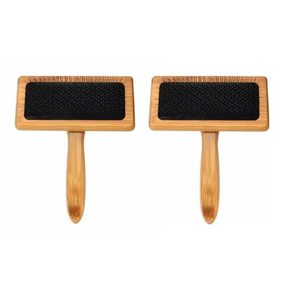 Morezmore M01649x2 2pc Wool Carding Brush Wire Hand Carder Blending Comb