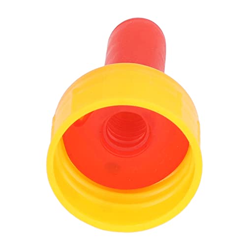 Goat Nursing Nipple, Silicone Milk Feeder for Orphaned Small Animals with Vent Hole, Compatible with Plastic Bottles for Lambs Dogs Foals