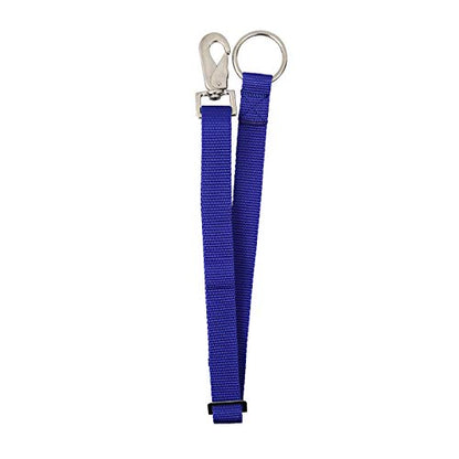 Heavy Duty Adjustable Horse Water Bucket Straps Hangers by Derby (Royal Blue) - color: Blue