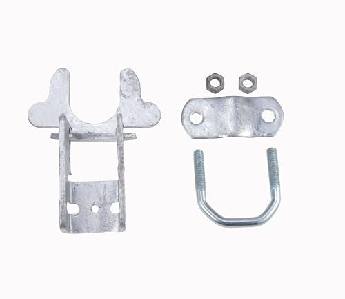 Kennel Gate Latch 1-3/8", Chain Link Fence Gate Butterfly Latch for Dog Kennels and Kennel Panels (1 Pcs) - size: 1 Piece