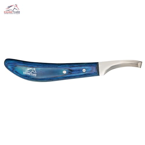 Equine Care Left-Handed Farrier Double Edge Hoof Knife, Horses, Livestock
