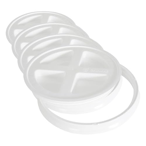 Gamma2 Seal Lid 2 White (Pack of 4) - size: 10 In (Pack of 4)