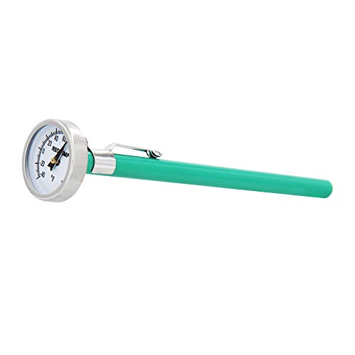 REOTEMP K79-2 Pocket Thermometer, Waterproof, 5" Stem, 1" Dial (-40 to 160 Fahrenheit) - size: -40 to 160 Fahrenheit