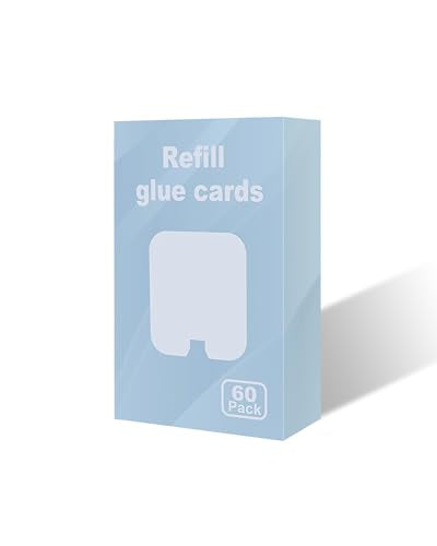 Dichroma Refills for Safer Home Indoor Fly Trap & Dynatrap DT3005W, 60 Pack - style: 60 Pack