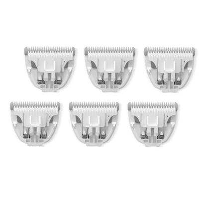 Washable Replacement Blades for Dog Clipper,Replacements Blades for Dogs and Cats Grooming Clippers,6 PCs of Replacement Blades Only - color: Tb022 6pc Blades