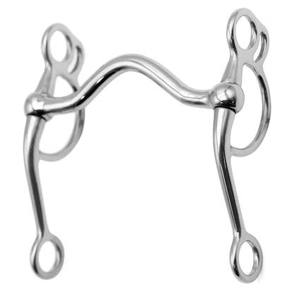 Jeffers Equine Horse Bits, Durable Training Horse Tack, Western Riding Equipment, Equestrian Accessories - style: Cowboy Pelham Curb Bit