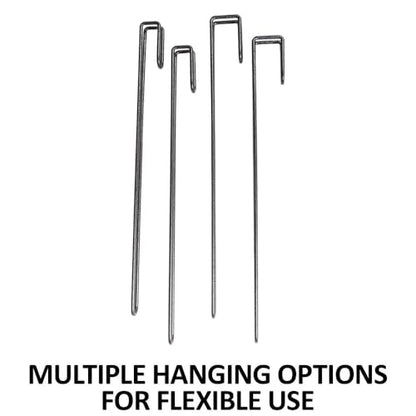 EASY-UP Schneiders Pro Portable Tiered Bridle and Tack Racks | Multi-Tier Horse Tack Storage for Barn and Shows | Durable Rust-Resistant Steel with Flexible Mounting - style: 40 Hook