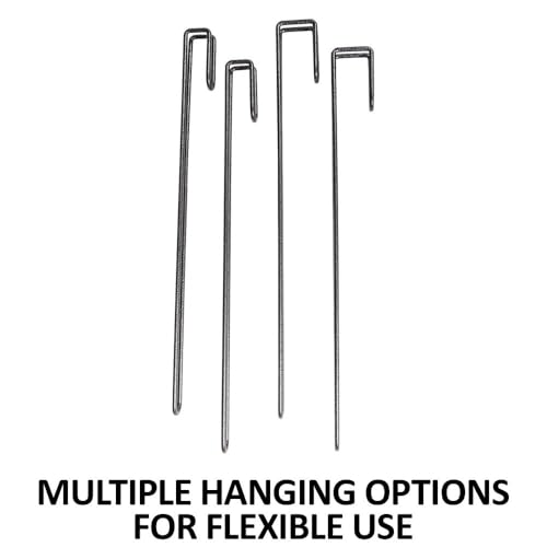 EASY-UP Schneiders Pro Portable Tiered Bridle and Tack Racks | Multi-Tier Horse Tack Storage for Barn and Shows | Durable Rust-Resistant Steel with Flexible Mounting - style: 20 Hook