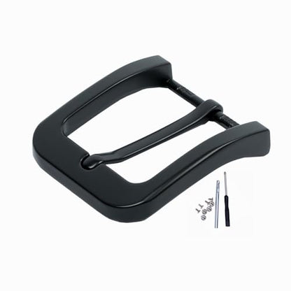 1.5"(38mm-40mm) Belt Buckle Men Replacement Buckle Heavy Duty - color: Black