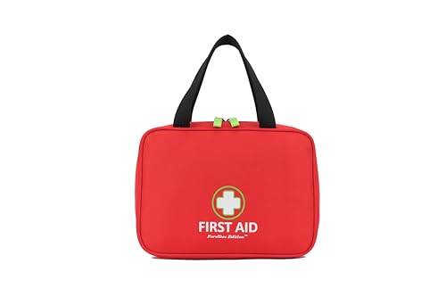 Handy First Aid Bag Empty First Aid Kit For Office, Home, Vehicle, Emergency Kit For Your Next Adventure, First Aid Supplies Organizer Bag For Camping, Travel, Sports.