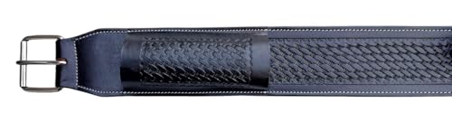 Western Leather Horse Roper Back Cinch Billets,Girth Saddle Billets Tack,Handcrafted Flank Saddle Cinch - color: Black