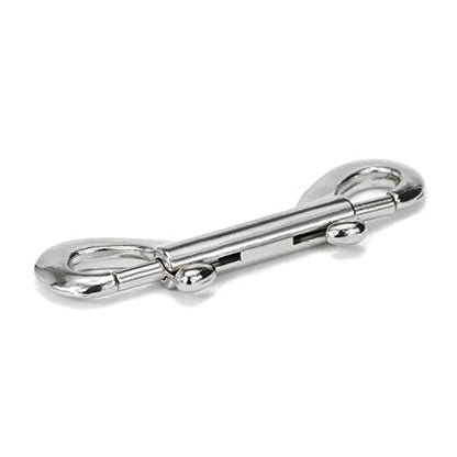 Metal Double Ended Bolt Snap Trigger Chain Diving Clips for Water Bucket Pet Feed Bucket Agricultural Equine Home Dog Leash Garage Use (3-1/2" (8cm), 10 Pack) - color: 10 Pack, size: 3-1/2" (8cm)