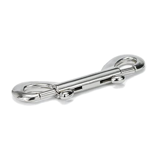 Metal Double Ended Bolt Snap Trigger Chain Diving Clips for Water Bucket Pet Feed Bucket Agricultural Equine Home Dog Leash Garage Use (2-3/4" (7cm), 10 Pack) - color: 10 Pack, size: 2-3/4" (7cm)