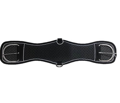 Majestic Ally Heavy Duty Mesh Cinch Girth Stainless Steal Buckles for Western Saddle - 26", 30" and 34" - size: 26 Inch