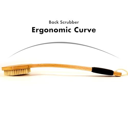 NORTHSONG Body Brush Back Brush Shower Brush Back Scrubber for Exfoliating - size: 17.72 Inch Back brush-1Pack