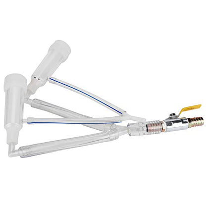 Goat Sheep Milker Claw Kit,Goat Sheep Milker Machine Parts,Sheep Milking Cluster Groups Replacement Milking Teat Cup Milk Collector,Farm Supplies Accessories for Goat Mobile Milking