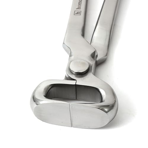 14 Inch Farrier Hoof Nipper, Heavy Duty Chrome Vanadium Steel Hoof Trimmer with High Leverage & Ergonomic Grip for Horses, Ponies, Livestock