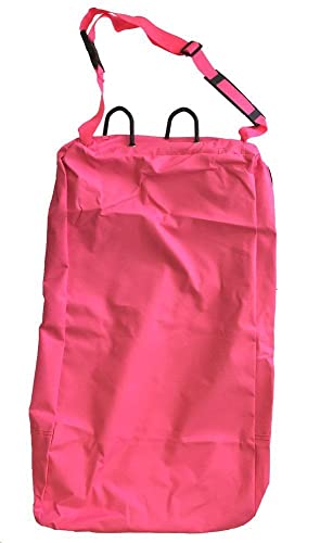 AJ Tack Deluxe Bridle Bag with Hooks, 600D Nylon, 16x30 Green