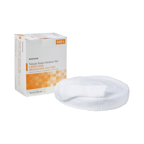 McKesson Tubular Elastic Retainer Net Dressing, 10 1/2 in x 25 yd, 1 ct - size: Size 4 1 Count
