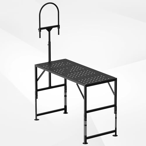 Metal Livestock Stand, Sheep & Goat Trimming Stand 45" x 20" - size: 45" x 20"
