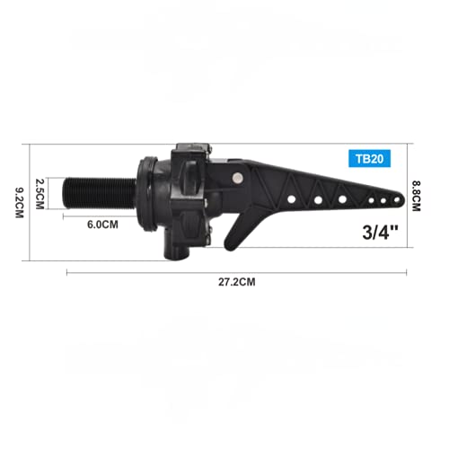 3/4" Tankbuddy Valve PumpBuddy High Flow Float Valve - size: 0.75 Inch