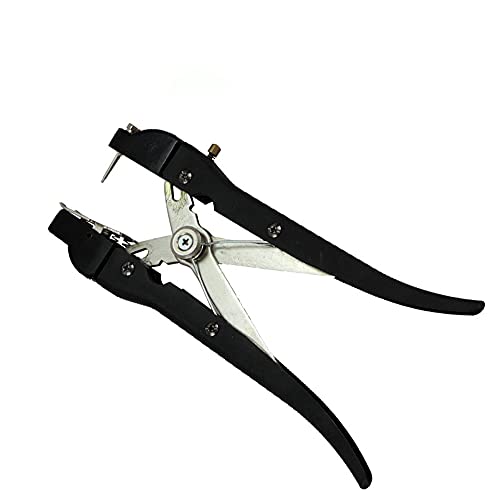 Vertical Livestock Animal Ear Tag Plier Applicator Puncher Tagger for Pig, Sheep, Goat, Dog - size: Vertical Ear Tag Plier