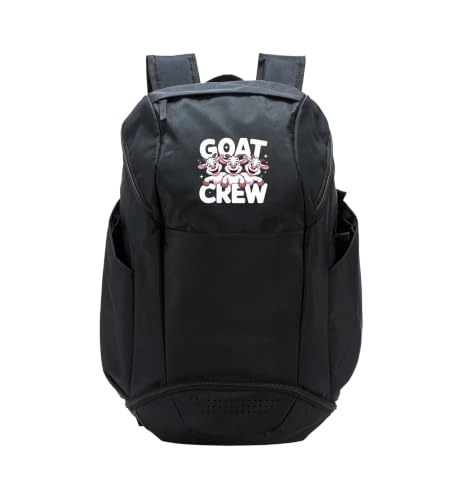 Goat Crew | Giraffes Product | Goat Lover Stuff | Goat Sport Backpack