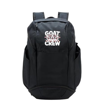 Goat Crew | Giraffes Product | Goat Lover Stuff | Goat Sport Backpack