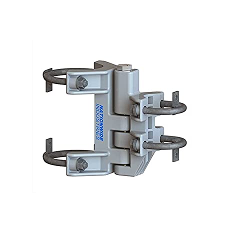 NATIONWIDE Self-Closing Chain Link Hinges (Set of 2), Heavy Duty, for 2-3/8" - 2-7/8" Post and 1-3/8" - 1-5/8" Gate