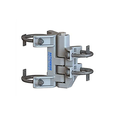 NATIONWIDE Self-Closing Chain Link Hinges (Set of 2), Heavy Duty, for 2-3/8" - 2-7/8" Post and 1-3/8" - 1-5/8" Gate