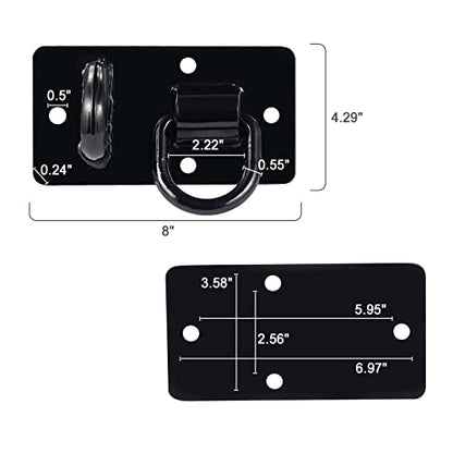 Heavy Duty Tractor Bucket Hooks, 2-Pack