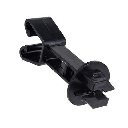 Electric Farm Fence Wire Insulators, U Post Extended, Black, 25 - color: black, size: 25