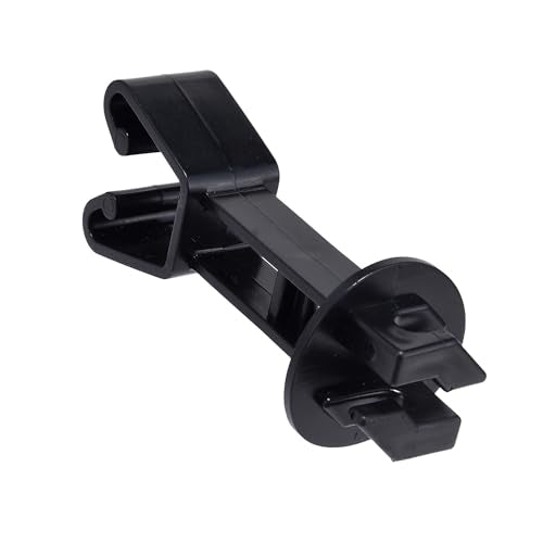 Electric Farm Fence Wire Insulators, U Post Extended, Black, 25 - color: black, size: 25