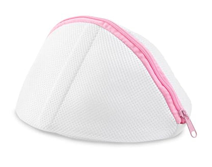 Whitmor Mesh Bra Wash Bag White - size: Small MESH BRA WASH BAG