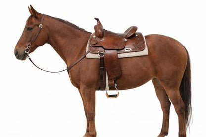 Horse Saddle Stirrups Western Saddle Aluminium Twisted Angled 51184
