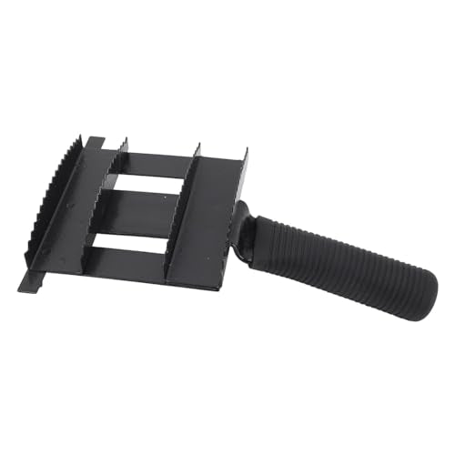 Heavy Duty Livestock Grooming Brush, Dual Sided with Massage Itch Relief Function, Professional Shedding Comb, ABS Iron
