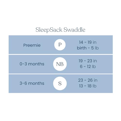 HALO 100% Cotton Sleepsack Swaddle, 3-Way Adjustable Wearable Blanket, TOG 1.5, Lamb Scribble White, Small, 3-6 Months - color: Lamb Scribble, size: Small (Pack of 1)
