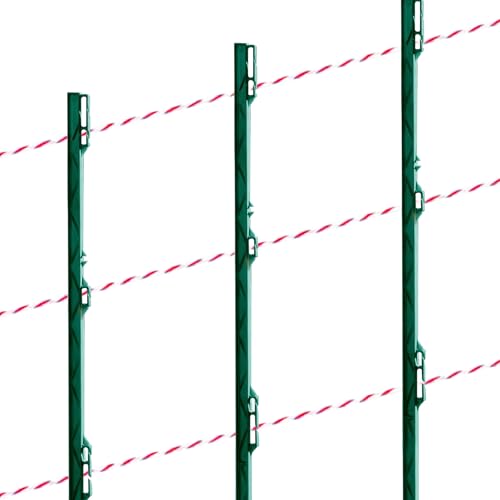 656Ft 6-Strand Polywire Electric Fence Rope Stainless Wire
