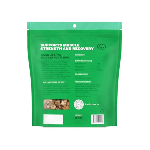 Get Joy Freeze Dried 100% Beef Kidney Dog Treats, 16oz | Single Ingredient Organ Meat, High Protein Raw Dog Food Topper, Snack & Training Rewards | Grain Free, Gluten Free, Filler Free - size: 1 Pound (Pack of 1)