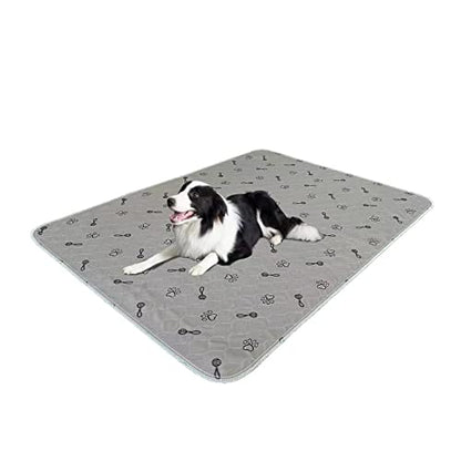 Peepeego 2Pack Pee Pads Washable 36”x48 +Free Dog Comb, Waterproof Rugs Non Slip - size: 2Pack 36x48
